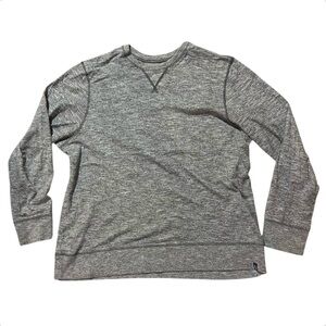 The North Face Men’s Size Small Heather Gray Long Sleeve Crew Neck Sweatshirt XL